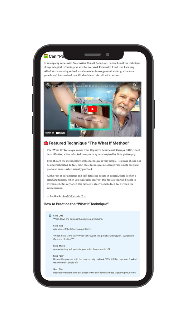 📜 Nous - The Stoic Handbook Newsletter