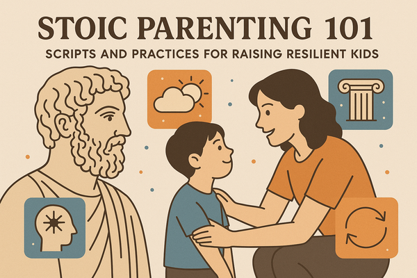 Stoic Parenting: Raising Resilient, Virtuous Kids with Calm and Compassion